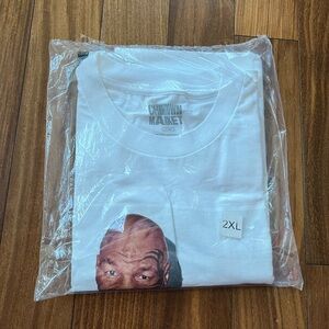 NEW Chinatown Market Mike Tyson Photo White Graphic Tee - Men’s 2XL